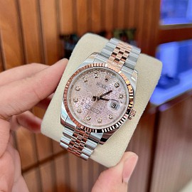 Rolex Datejust 116231 Demi Rose Mặt Vi Tính Hồng 36mm - Only
