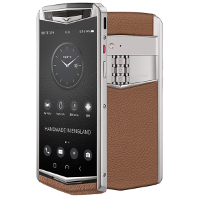 VERTU ASTER P CARAMEL BROWN CALF