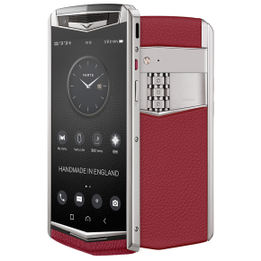 VERTU ASTER P BAROQUE RASPBERRY RED CALF