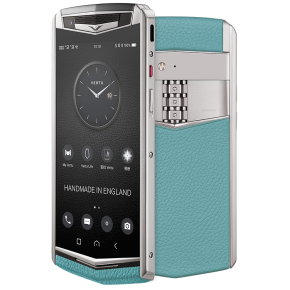 VERTU ASTER P BAROQUE POWDER BLUE CALF