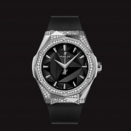 Hublot Classic Fusion Orlinski Titanium Alternative Pave 40mm