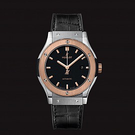 Hublot Classic Fusion Titanium King Gold Aligator 42mm