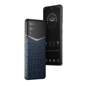 VERTU 5G DA CÁ SẤU ALLIGATOR NAVY LƯỚT