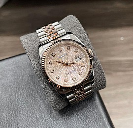 Rolex Datejust 36 116231 Demi Rose Gold Mặt Vi Tính Hồng - Only