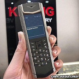 Vertu signature S clous de Paris