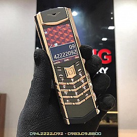 Vertu signature s steel vàng khối