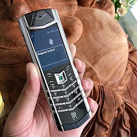 Vertu signature s stainless steel dragon