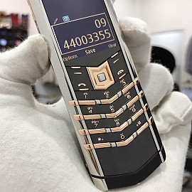 Vertu signature s steel mix red gold