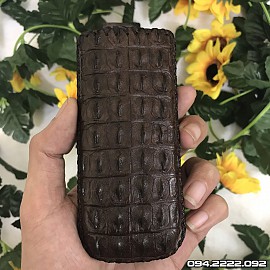 Bao da cá sấu nâu cho Nokia 8800