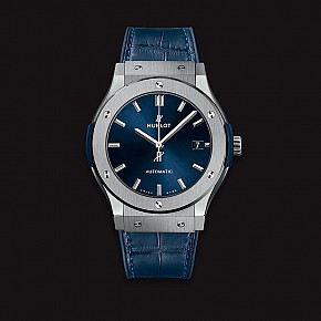 Hublot Classic Fusion Titanium Blue 38mm