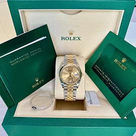 Rolex Datejust 126233 Mặt Số Champagne Cọc Vạch - Only