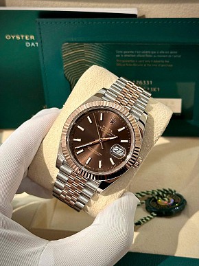 Rolex 116231 Mặt Chocolate Cọc Index 2019