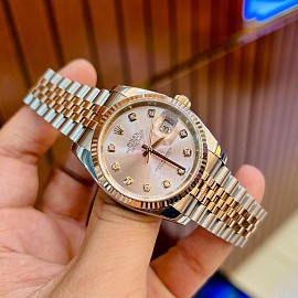 Rolex Datejust 116231 Demi Rose Gold Mặt Sundust 36mm - Only