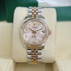 Rolex Lady Datejust 178271 Mặt Vi Tính Hồng Cọc Kim 31mm - 2014