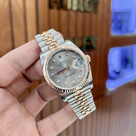 Rolex Datejust 116231 Mặt Xám Demi Vàng Hồng 36mm - 2017