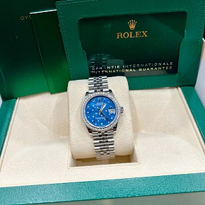 Rolex Lady Datejust 278384rbr Mặt Hoa Xanh 31mm - 2023