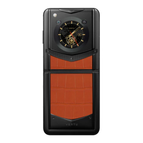 Vertu Iron Flip Orange Alligator