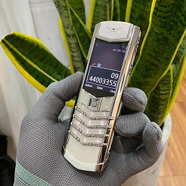 Vertu Signature S Pure White Alligator