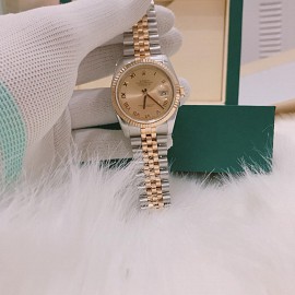 Rolex Datejust 36 116233 Mặt Số Champagne Cọc La Mã