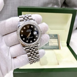 Rolex 116234 Datejust 36mm Jubilee Mặt Đen (Vành Kim)