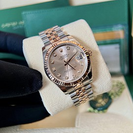 Rolex Datejust 178271 Demi Rose Mặt Sundust 31mm - 2018