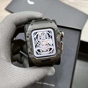 Vertu Watch H1 Carbon Black Demi Gold