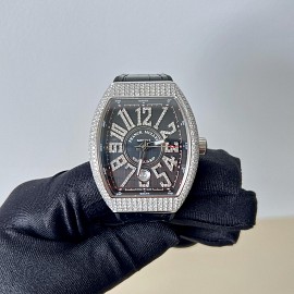 Franck Muller V41 Đen Kim Cương