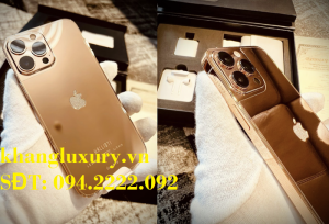 Chiêm ngưỡng phiên bản tương lai iPhone 14 Pro Mạ Vàng Golden Ace