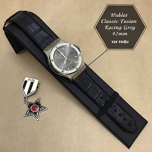 Video: Đồng hồ Hublot Classic Fusion Titanium Racing Grey Diamonds 42mm