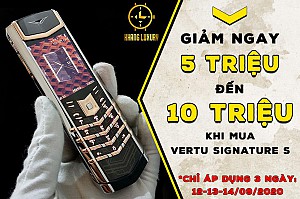 Khang luxury tri ân khách hàng lớn nhất năm: Bán vertu giá vốn