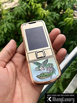 Nokia 8800 vàng hồng khảm ốc quý rồng phụng 1G