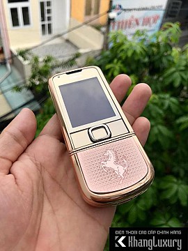 Nokia 8800 vàng hồng khảm ngựa hồng 1G