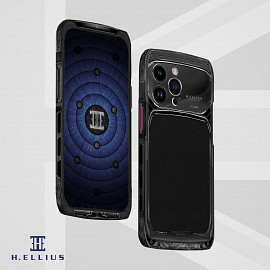 H.ELLIUS iArmor A4 Matte Black DLC dành cho 16 Pro Max