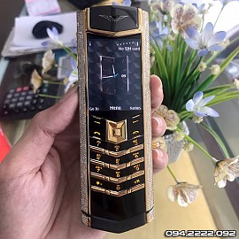 Vertu signature S full diamond vỏ new
