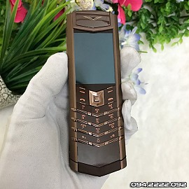 Vertu Signature S lên vỏ nâu đẹp