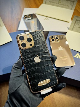 iPhone 15 Pro Max Exotic Da Cá Sấu GACE 256G